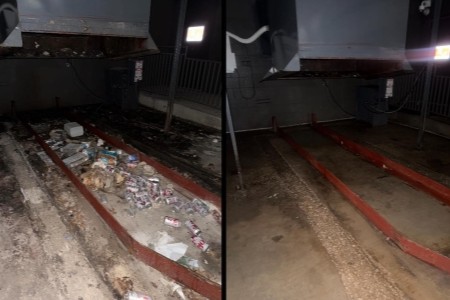 Compactor Cleaning